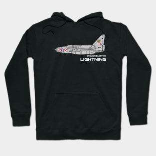 English Electric Lightning (56 Sqd RAF) Hoodie